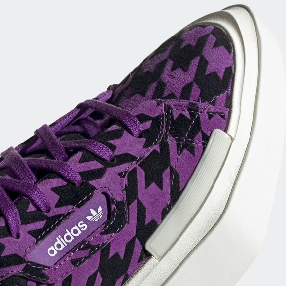 NWT ADIDAS Hypersleek Purple Houndstooth (G54057) - Picture 12 of 16